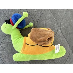 "Sunny" The Mail Snail 11" Stuffed Plush Toy Mailman w/ Mail Pouch